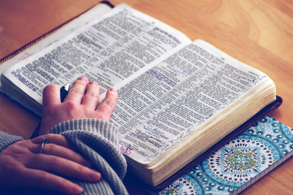 Bible writing