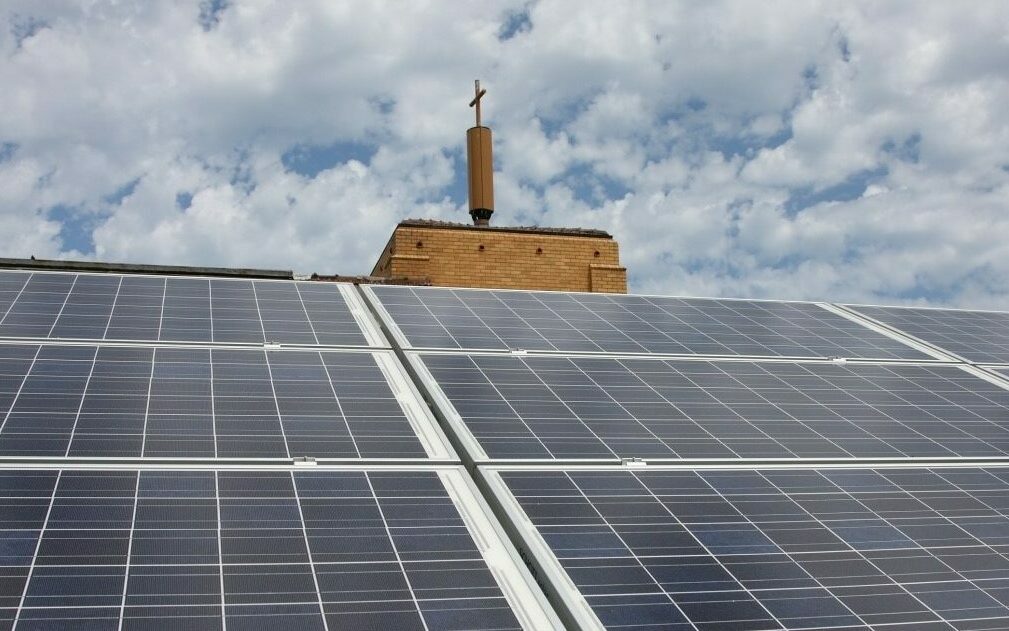 Church roof solar